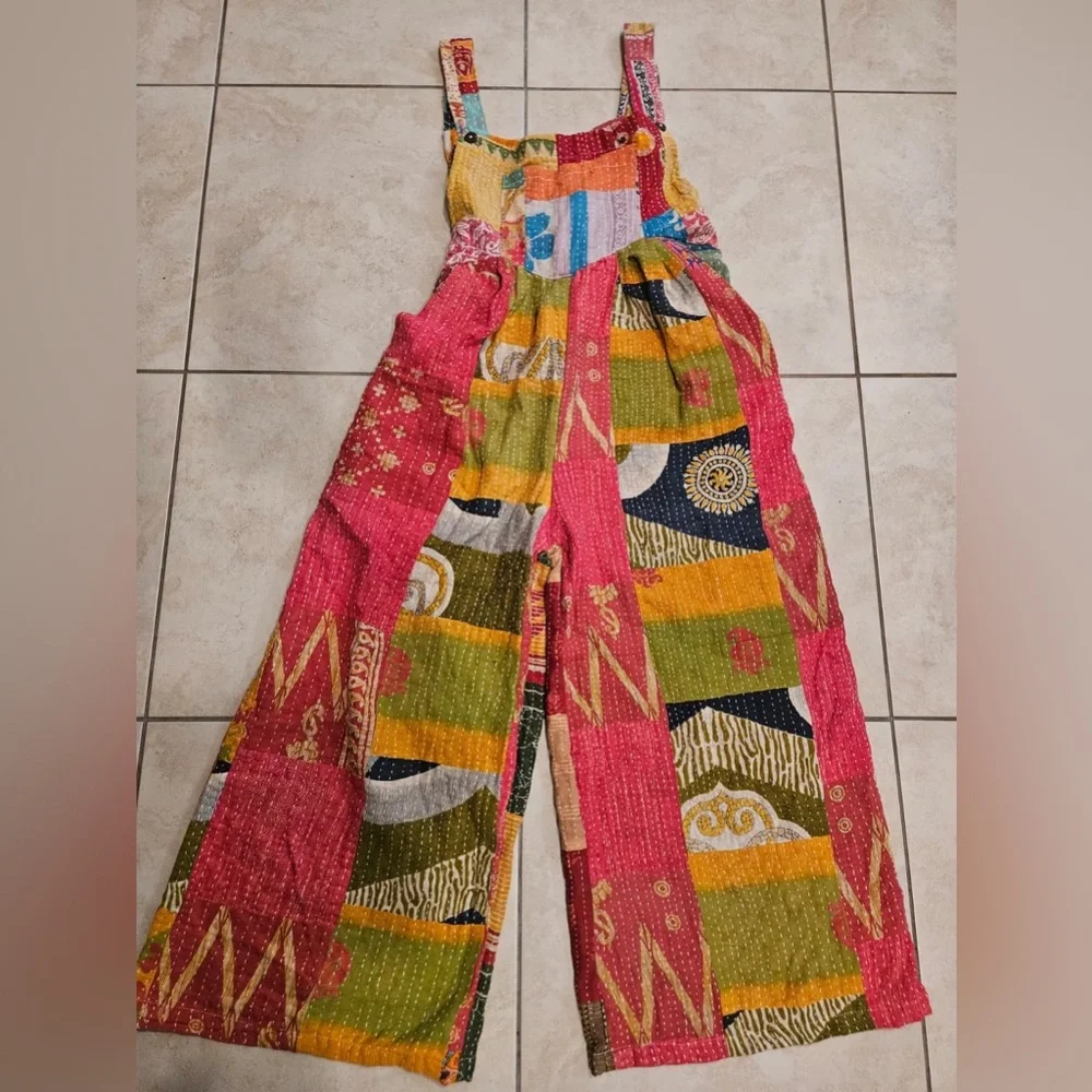 Overall patchwork multicolor - Picture 2 of 6